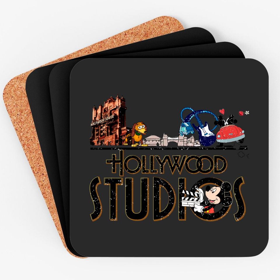 Hollywood Studios Coasters, Disney Hollywood Coasters, Disney Universal Studios Coasters