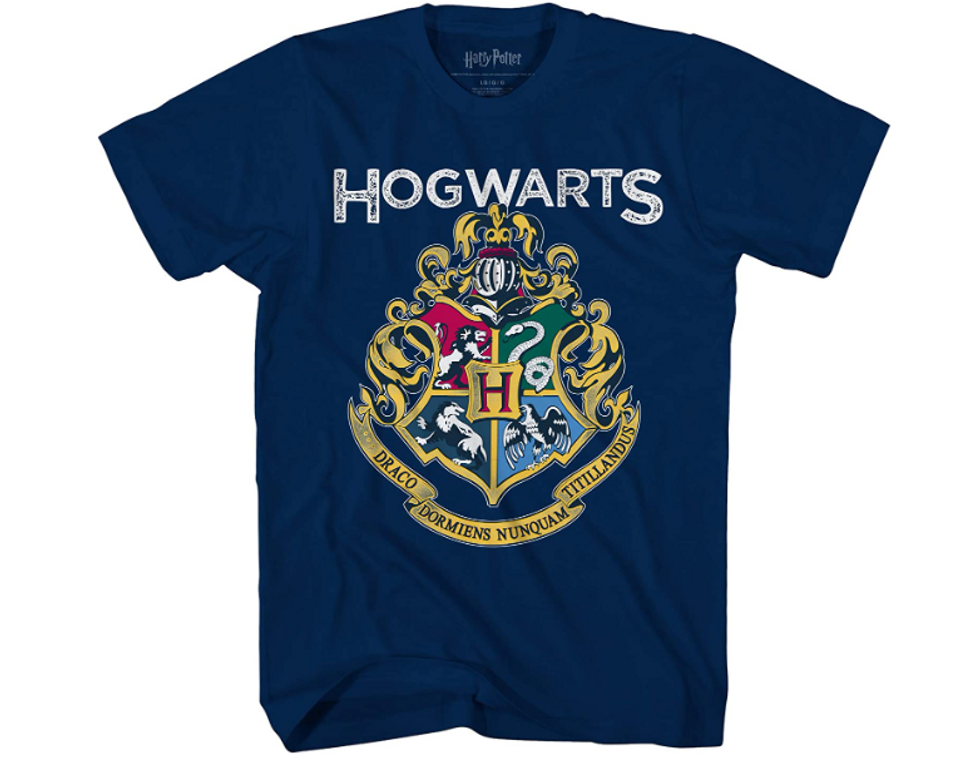 Hogwarts Distressed Seal Emblem T-Shirt