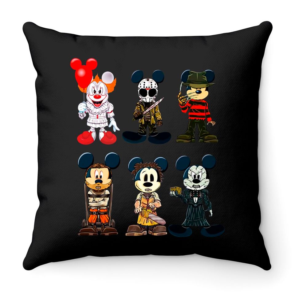 Disney Halloween Throw Pillows, Mickey Halloween Throw Pillows