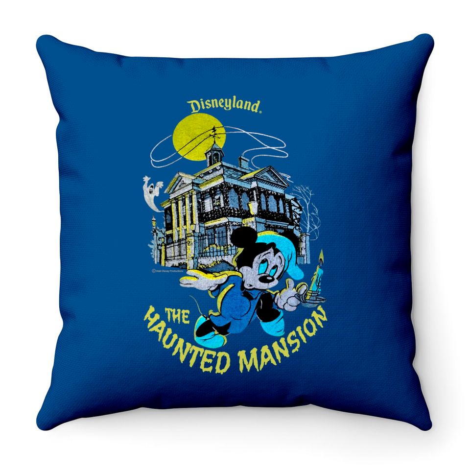 Disneyland Haunted Mansion Throw Pillows