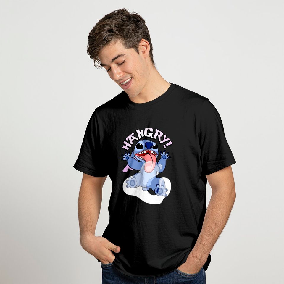 Hangry Stitch - Lilo And Stitch - T-Shirt