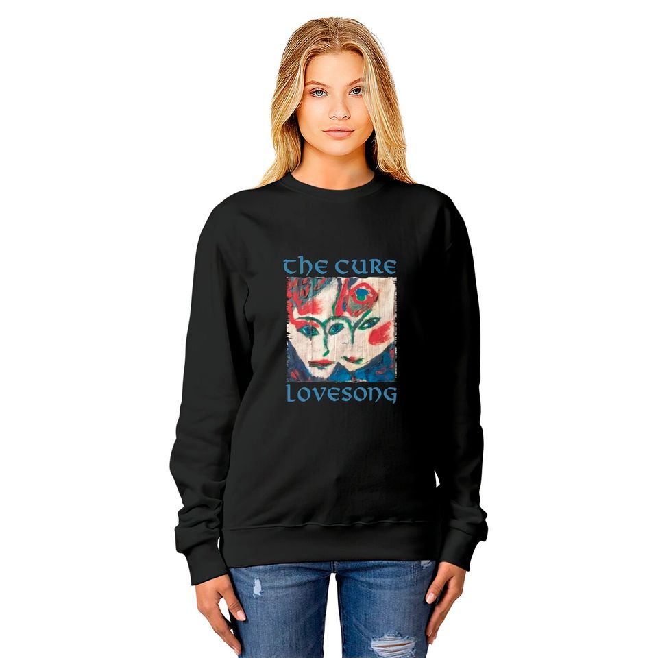 The Cure Sweatshirt Lovesong The Cure Vintage Sweatshirt English Rock Band