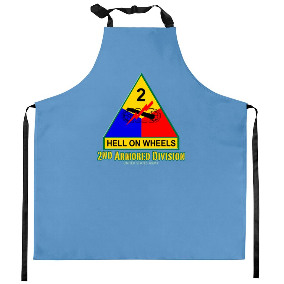 2Nd Armored Division Kitchen Aprons