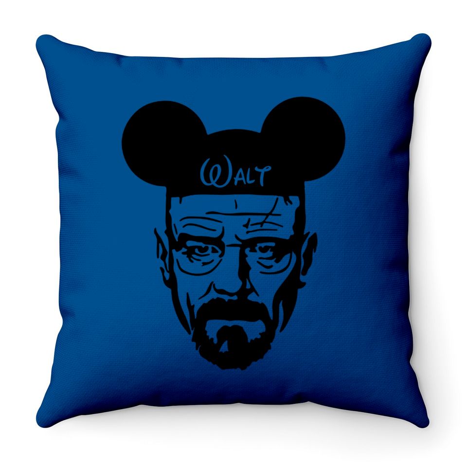 Walter White Disney Throw Pillows