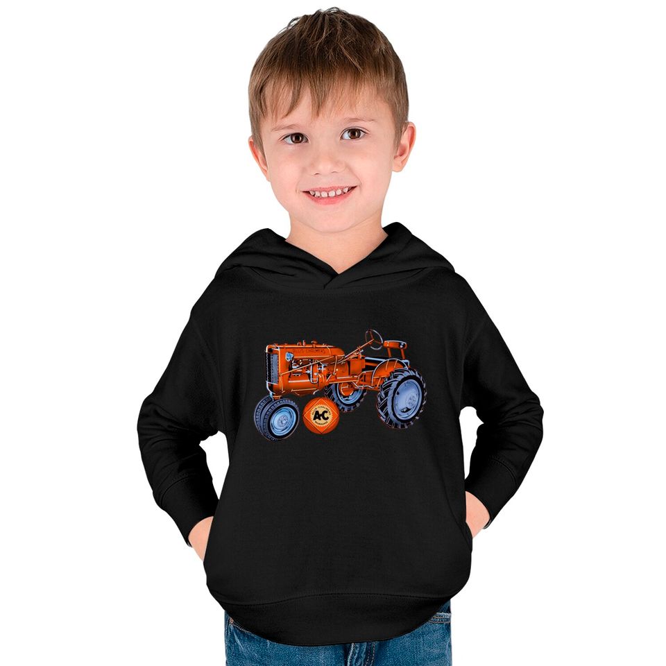 Allis Chalmers Tractor USA - Tractor - Kids Pullover Hoodies