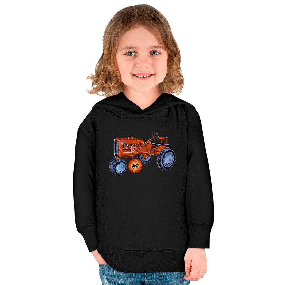 Allis Chalmers Tractor USA - Tractor - Kids Pullover Hoodies