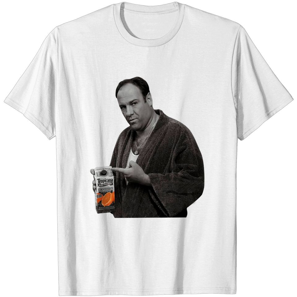 The Sopranos Shirt  Tony Soprano Some Pulp T-Shirt