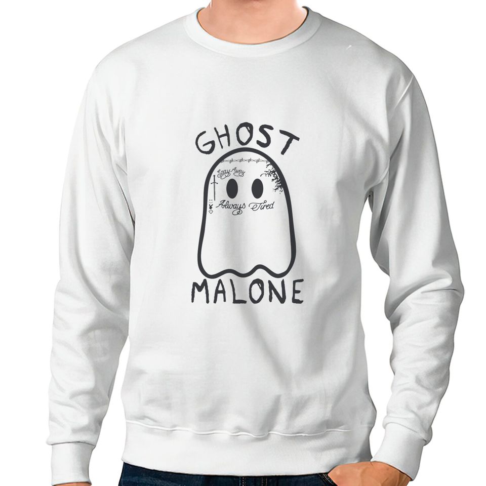 Ghost Malone Sweatshirt, Funny Ghost Sweatshirt