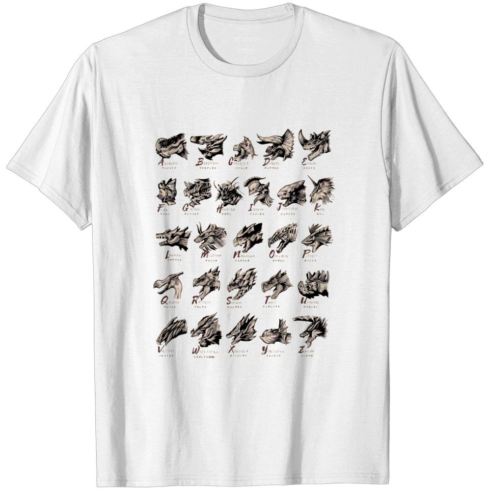 Monsterpedia - Monster Hunter - T-Shirt