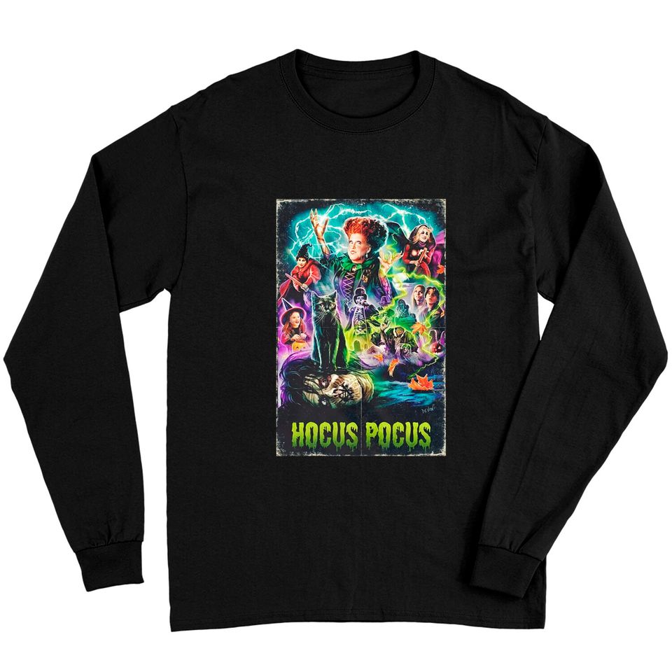 Hocus Pocus Long Sleeves,Disney Halloween Tee