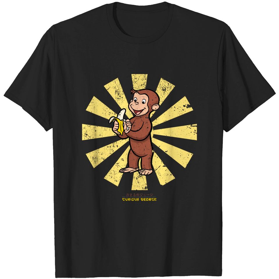 Curious George Retro Japanese - Curious George - T-Shirt