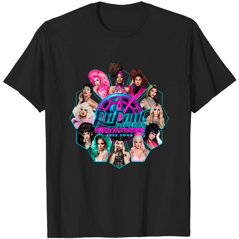 RuPaul's Drag Race WERQ THE WORLD Tour Tshirt