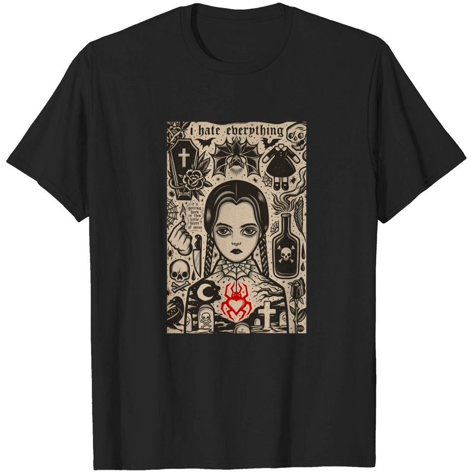 Wednesday Addams | The Addams family T-Shirt