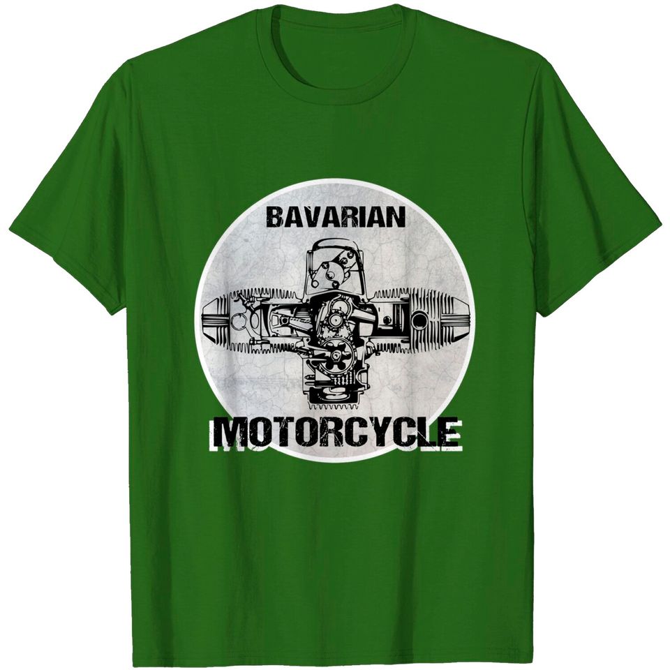 Bavarian Motorcycle BMW Boxermotor Germany - Bmw - T-Shirt