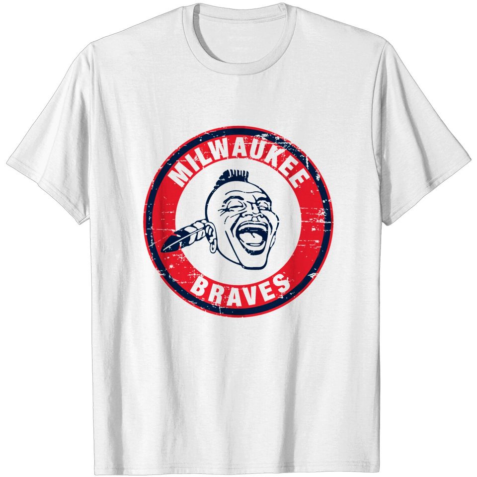 Milwaukee Braves - Defunct Logo - T-Shirt