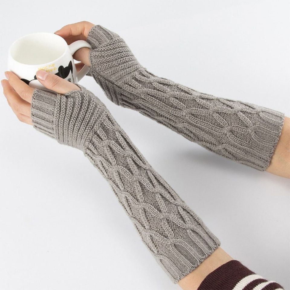 Fingerless Gloves Autumn Winter Half Fingered Gloves Christmas Gloves