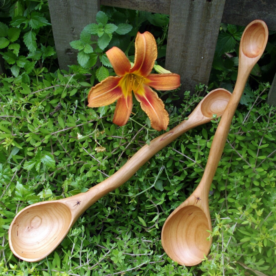 Tasting Spoon - Handmade Cherry Wooden