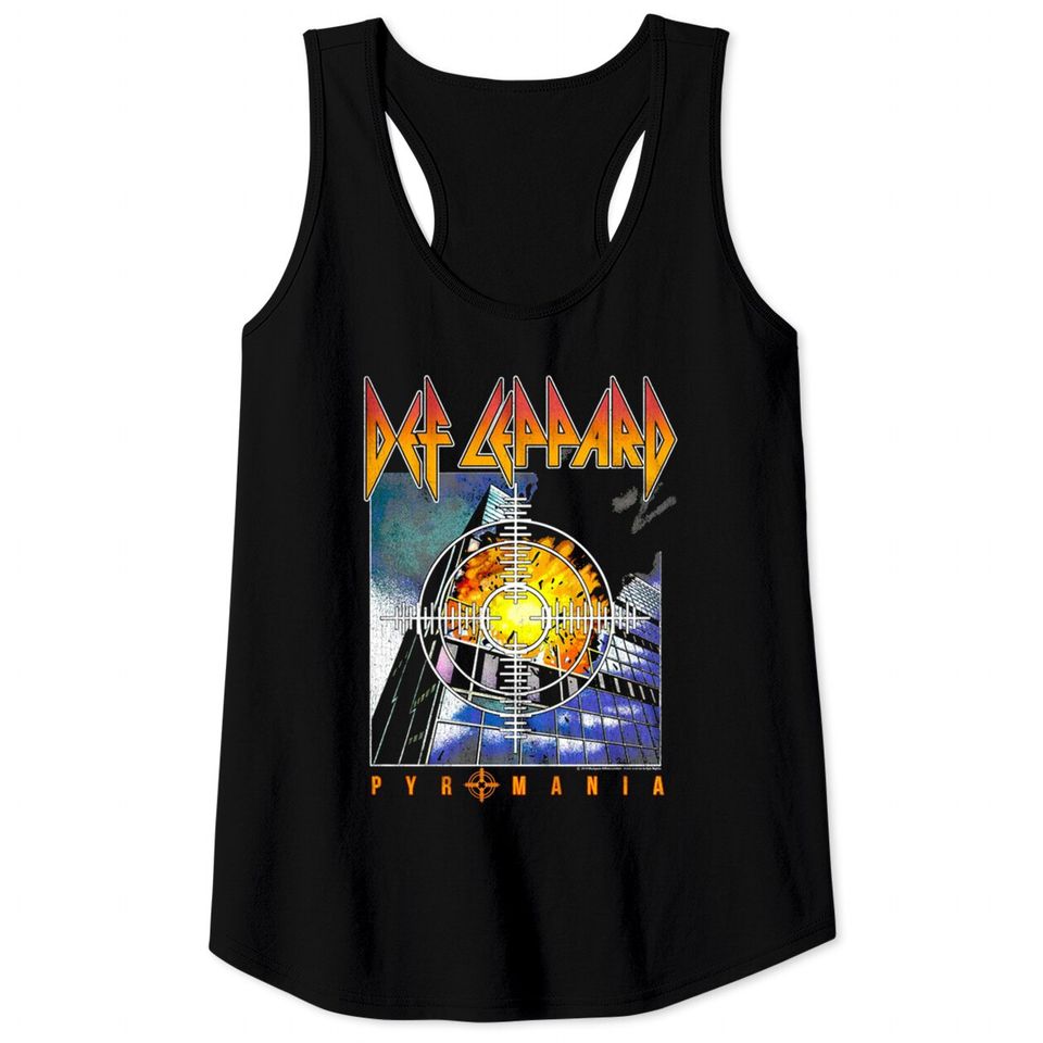 Def Leppard Pyromania Tank Tops