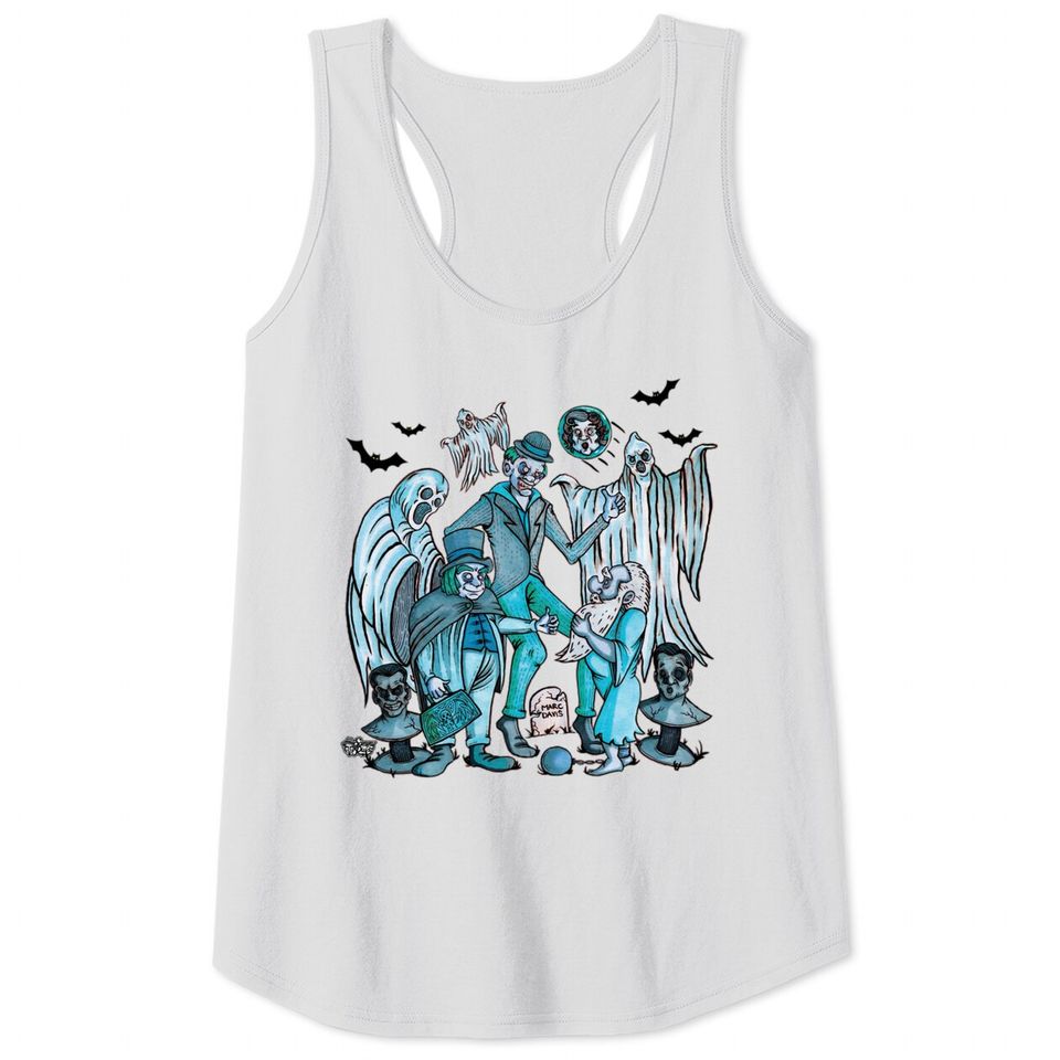 The Haunted Mansion - Disney - Tank Tops