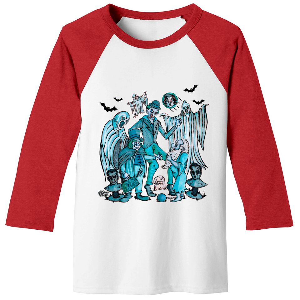 The Haunted Mansion - Disney - Baseball Tees