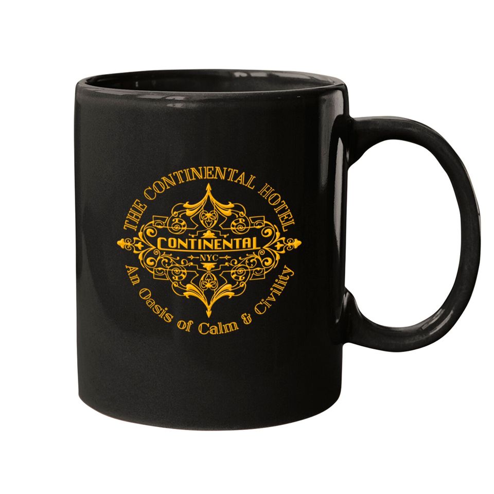 The Continental Hotel - John Wick - Mugs