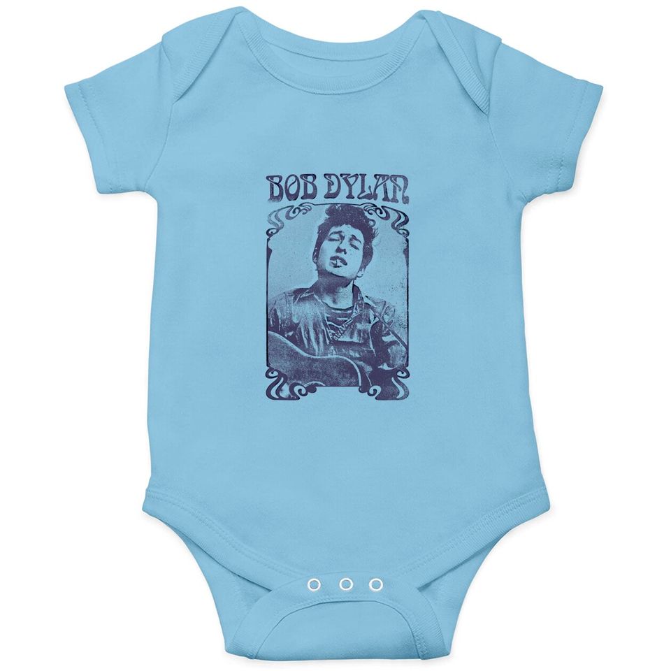 Bob Dylan /\/ Vintage Faded Style Fan Design - Bob Dylan - Onesies