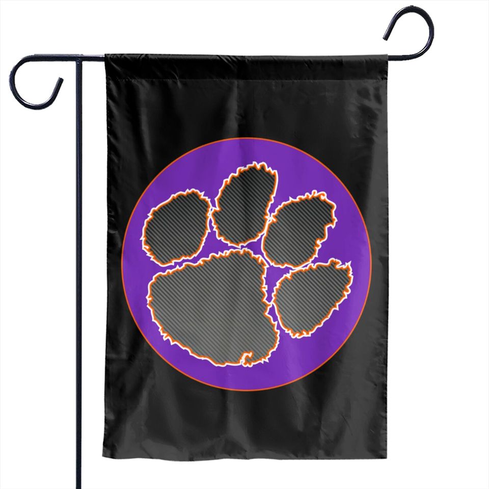 Clemson Carbon Fiber - Clemson - Garden Flags