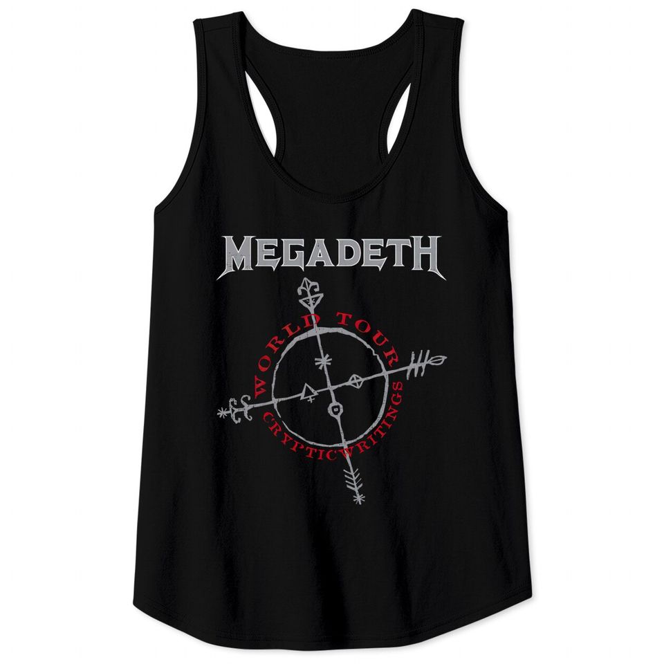 Megadeth Cryptic Writings - Megadeth - Tank Tops