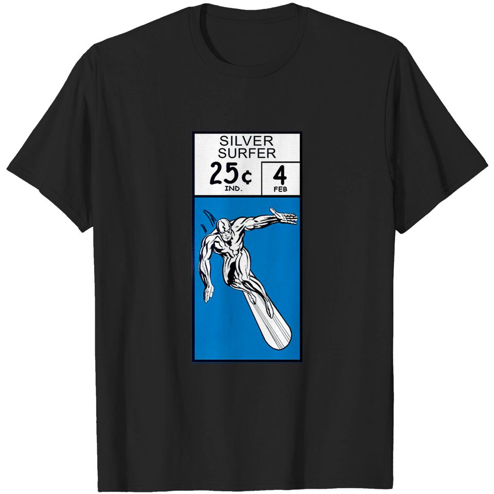 Silver Surfer corner box - Silver Surfer - T-Shirt