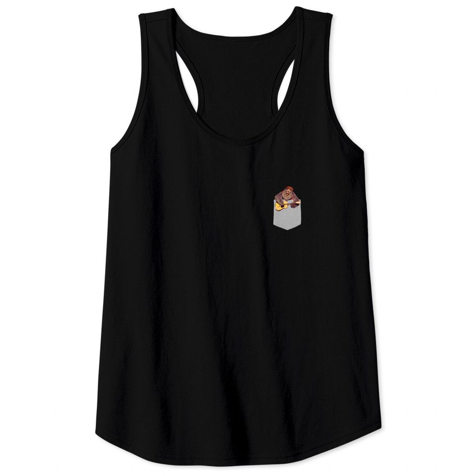 Faux Pocket Big Al Country Bear Jamboree - Big Al - Tank Tops