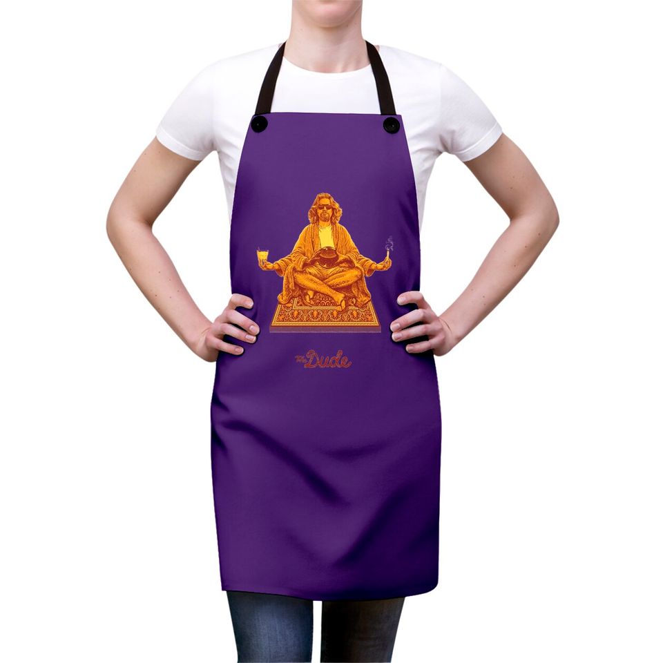 The Dude Budha The Big Lebowski Aprons