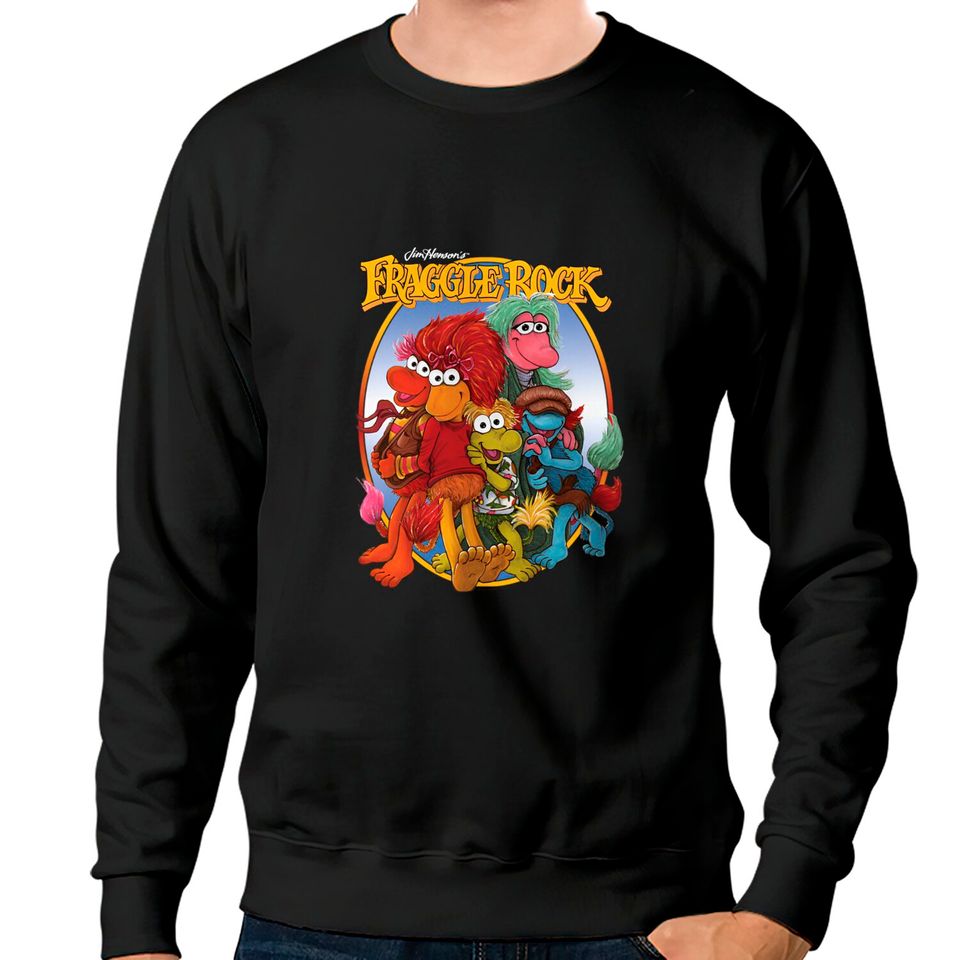 Fraggle Rock The Muppets Group Hug Disney Sweatshirts