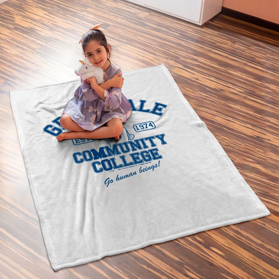 Community Greendale Human Being Baby Blankets
