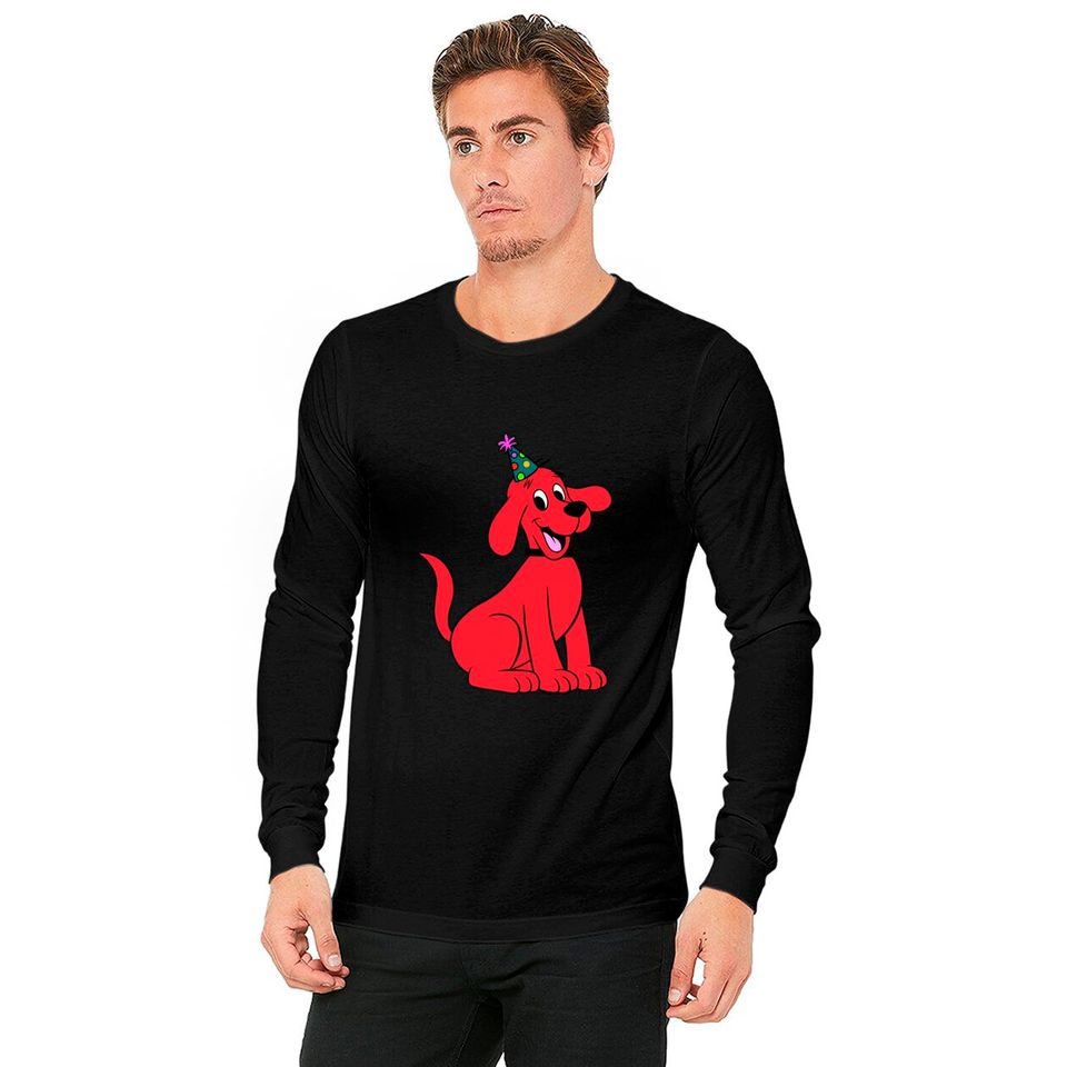 Clifford the big red dog birthday Long Sleeves