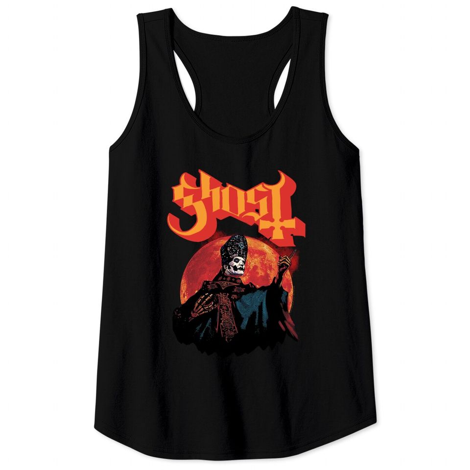 Ghost Band Tank Tops