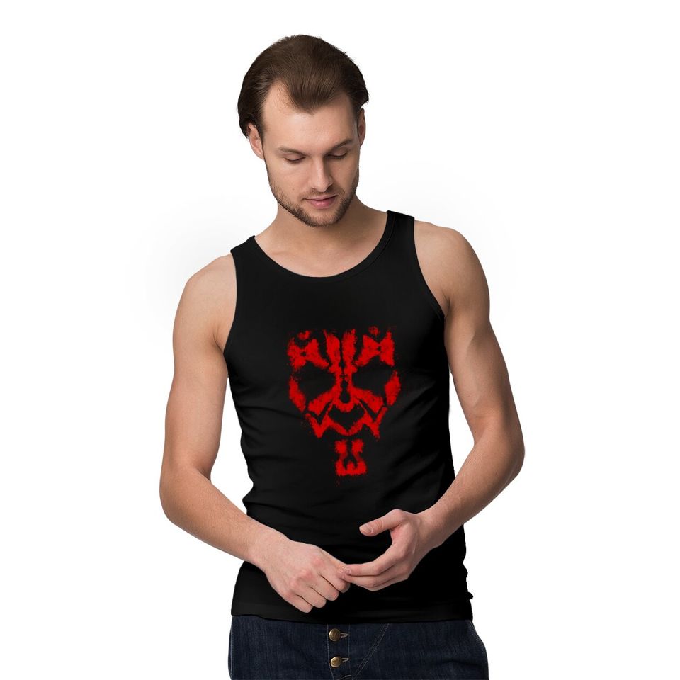 Darth Maul Grunge Tank Tops