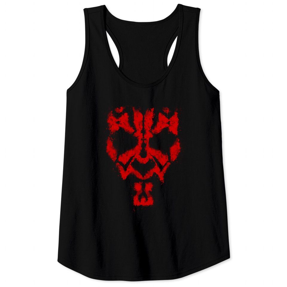 Darth Maul Grunge Tank Tops