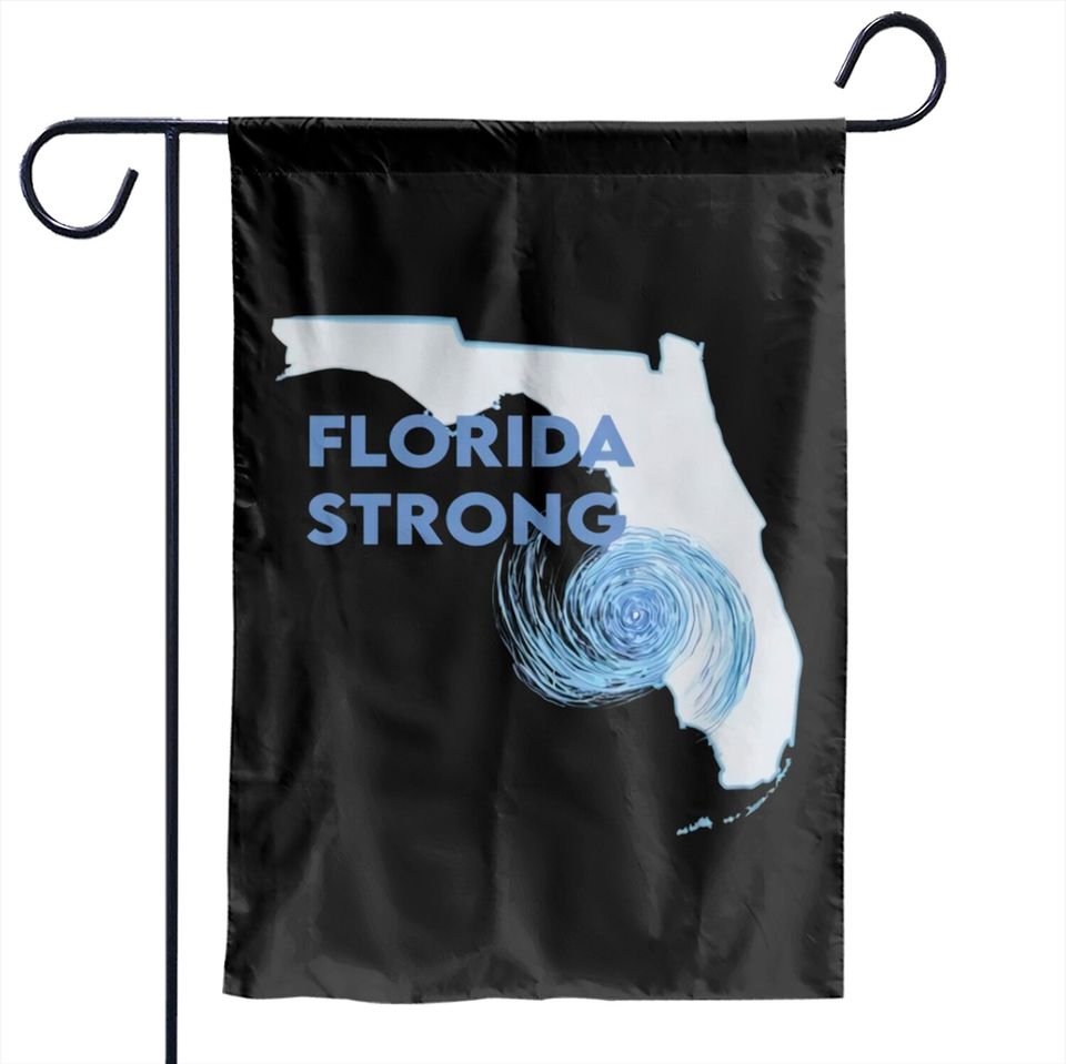 FLORIDA STRONG - Hurricane Ian Relief Garden Flags - Fundraiser Garden Flags