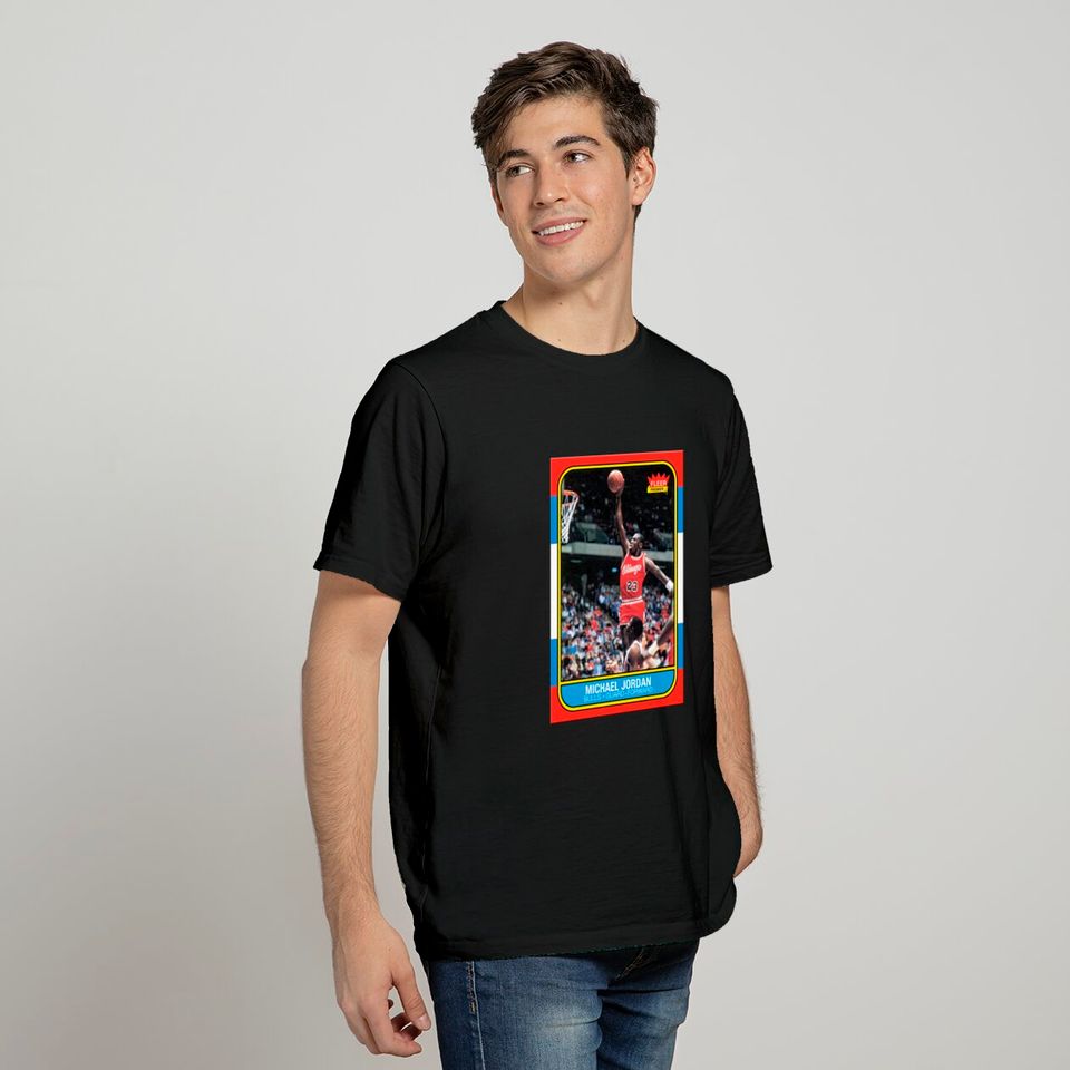 Michael Jordan Fleer '86 Card - Paraholix - T-Shirt