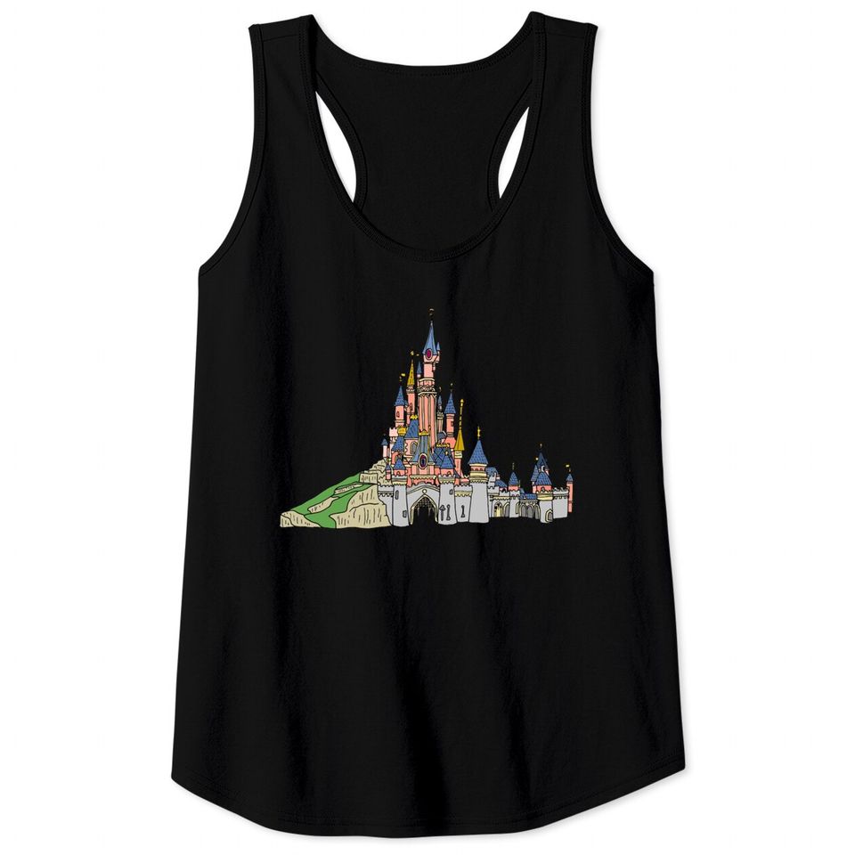 Sleeping Beauty's Castle - Disneyland Paris - Tank Tops