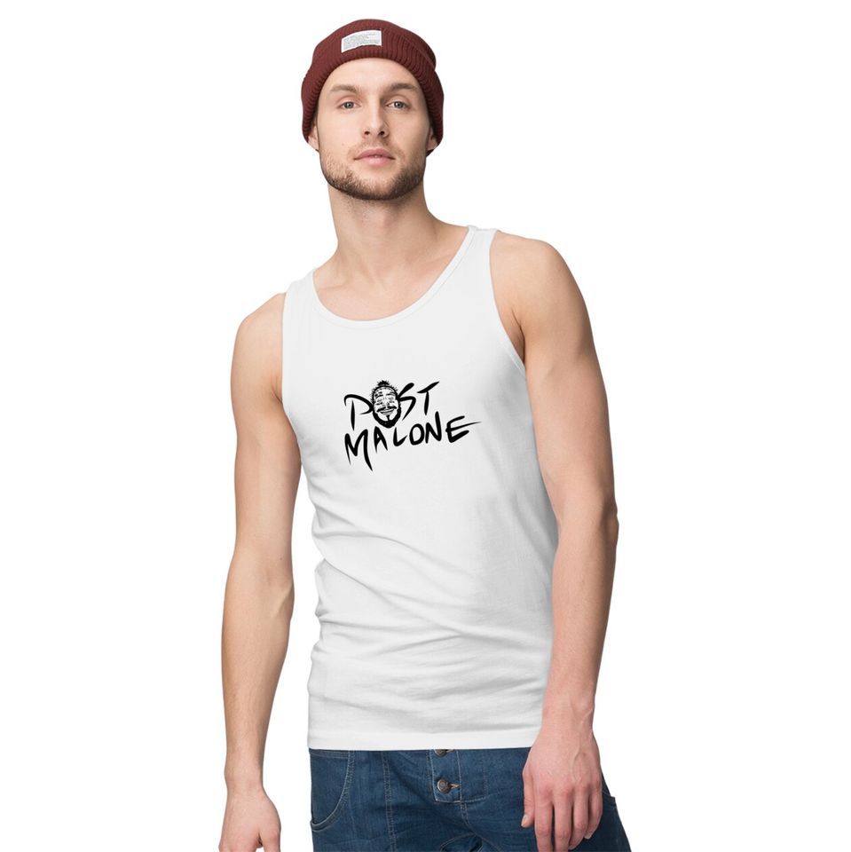 Post Malone Tank Tops-Posty, Post Malone Merch