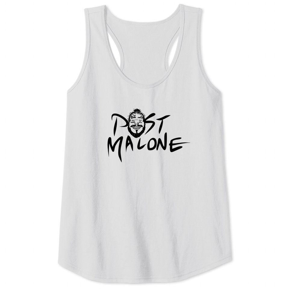 Post Malone Tank Tops-Posty, Post Malone Merch