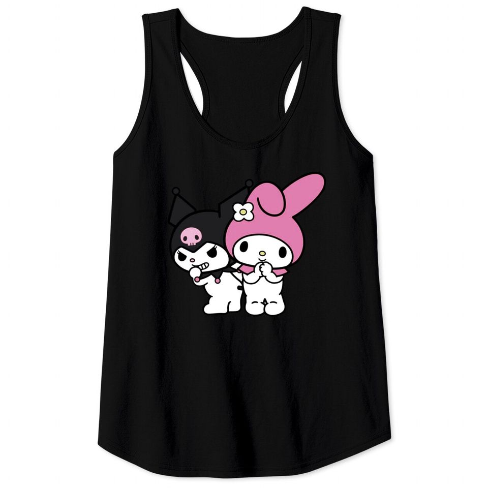 Anime Hello Kitty Kuromi Melody Tank Tops