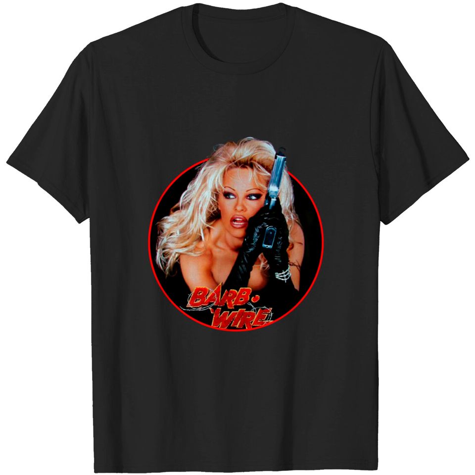 Barb Wire T Shirt - Pamela Anderson