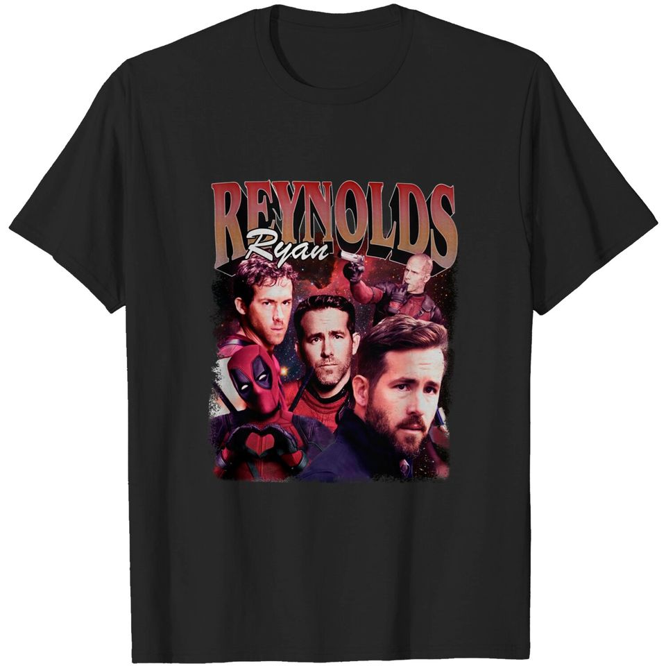Ryan Reynolds shirt cool retro rock poster t-shirt