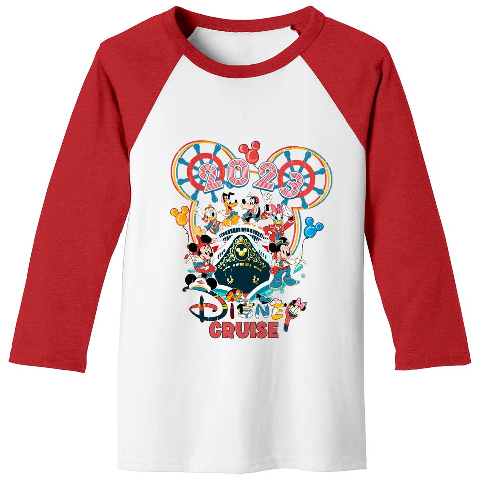 Disney Cruise 2023 Baseball Tees, Disney Pirate Baseball Tees, Disney Family Cruise Baseball Tees