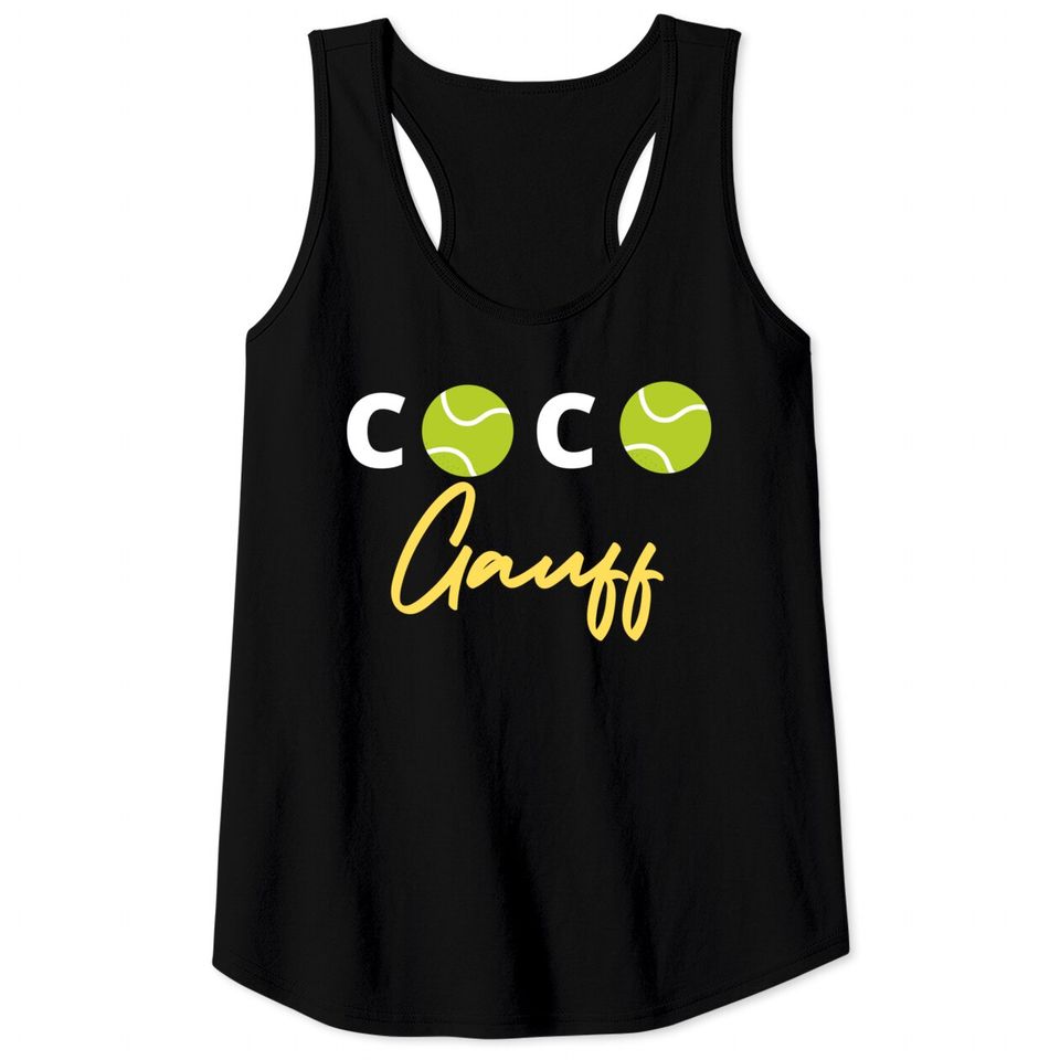 Coco Gauff Hope  Classic Tank Tops