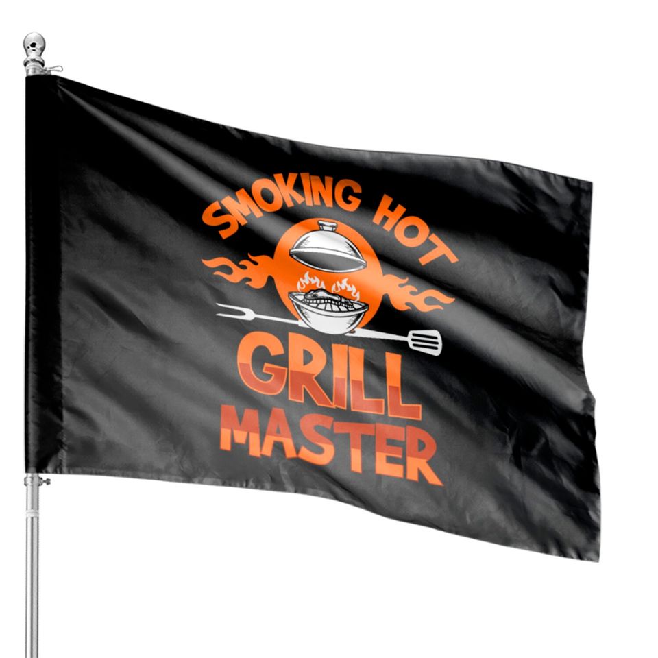 Barbecue Grill BBQ Grilling House Flags