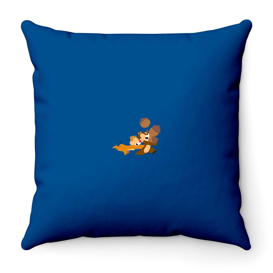 Chip And Dale Disneyland Throw Pillows