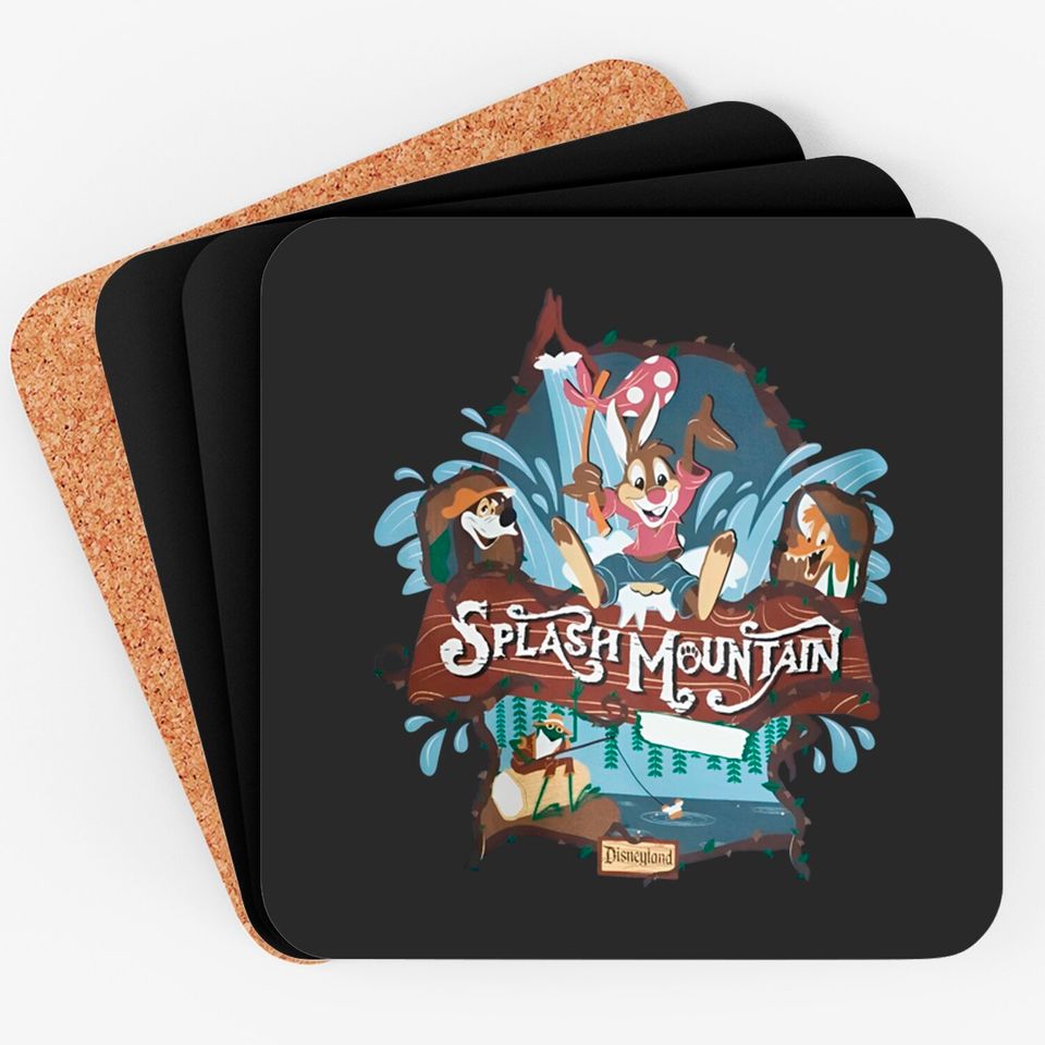 Splash Mountain Vintage Coasters, disney ride, Brer Rabbit